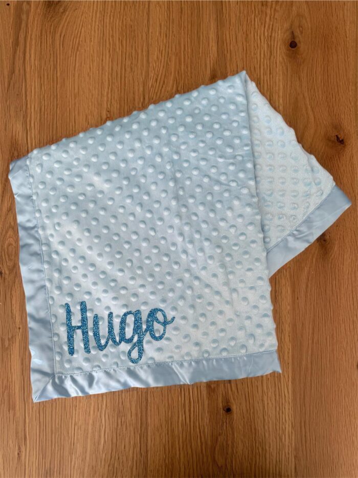Coffret personnalisé bleu - 3 pièces – Image 2
