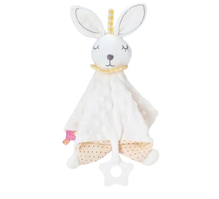 Doudou lapin blanc personnalisable – Image 3