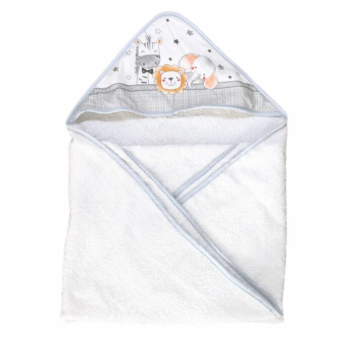 Coffret cadeau cape de bain et doudou hérisson personnalisable – Image 6