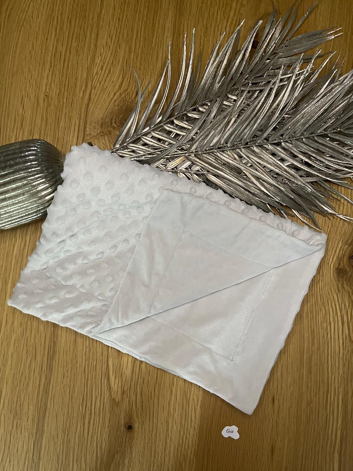 Couverture gris personnalisable – Image 3