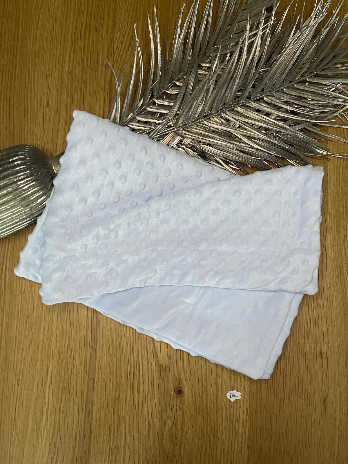 Couverture bleu personnalisable – Image 4