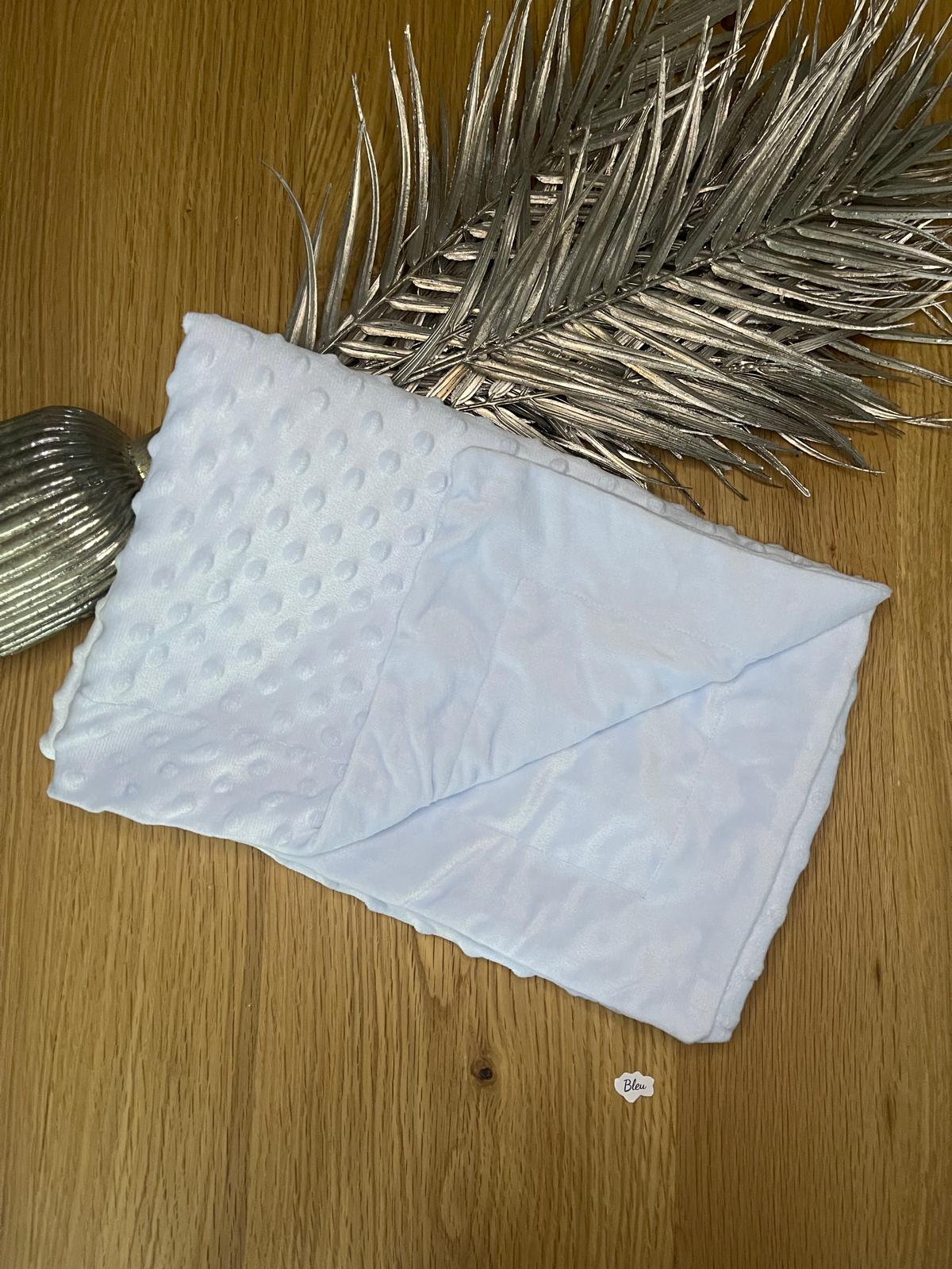 Couverture bleu personnalisable – Image 3