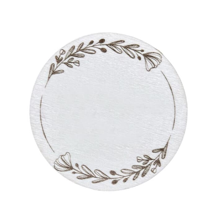 Disque en bois personnalisable - Fleurie – Image 5