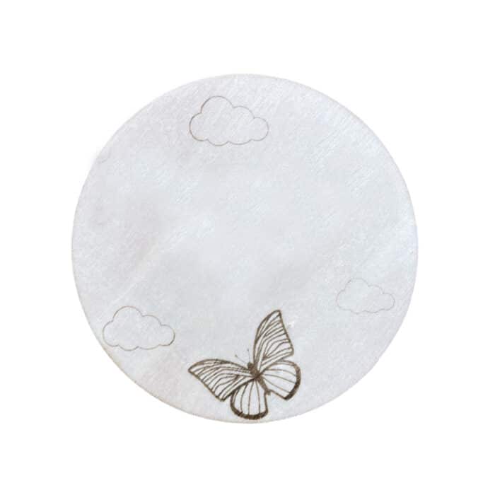 Disque en bois personnalisable - Papillon – Image 3