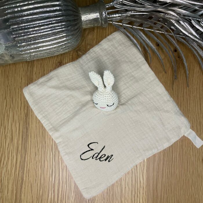 Doudou beige personnalisable
