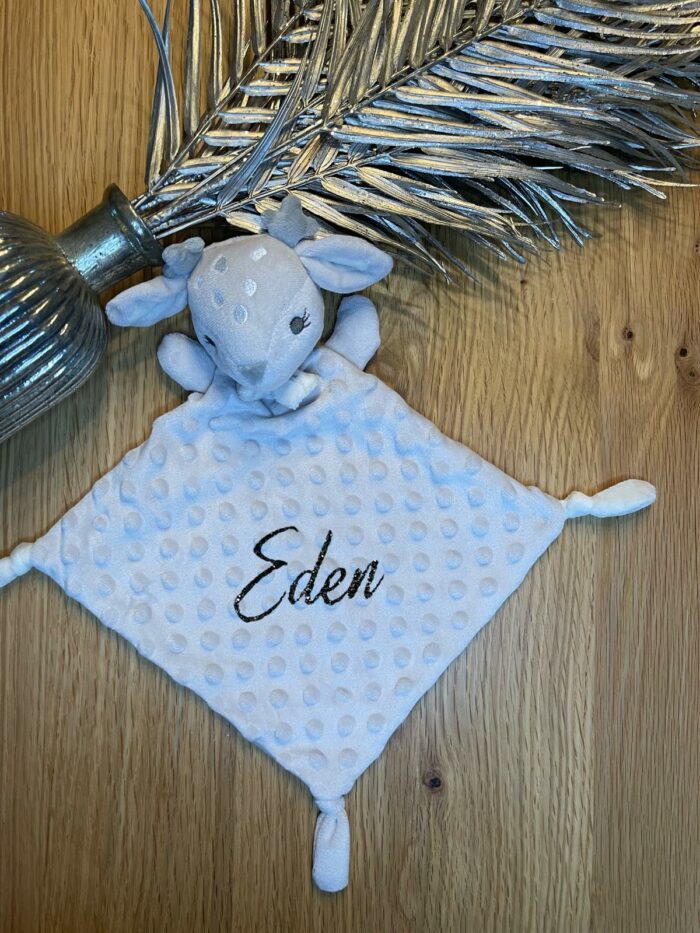 Doudou biche personnalisable