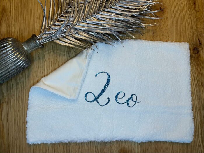 Housse de coussin blanc personnalisable