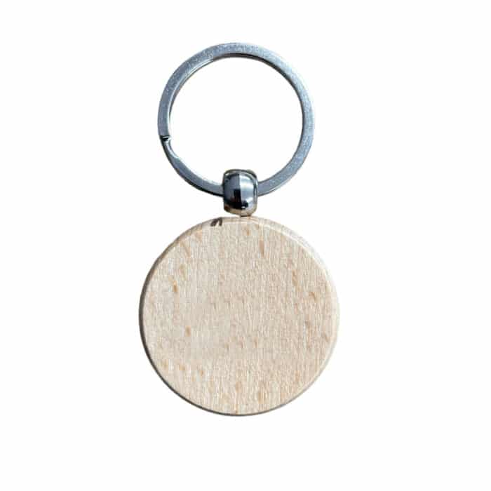 Porte-clés en bois personnalisable – Image 3